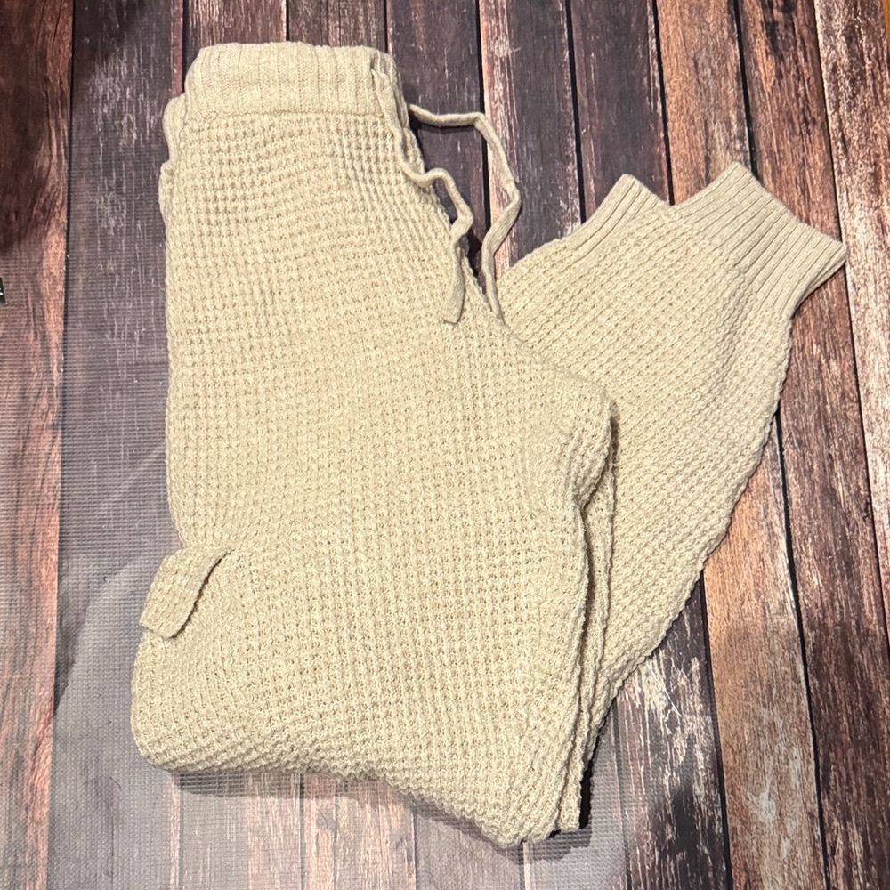 Sage + Stone Waffle Knit Joggers